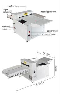 A4 A3 Digitale Vouwmachine Elektrische Vouw-En Perforeermachine Met Lcd-Scherm Voor Printshop - Product Image 5