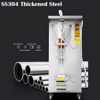 Machine d'emballage automatique de sachets d'eau pure 500ml 1000ml, machine de remplissage et de scellage de petits sachets en plastique pour eau minérale SJ-1000