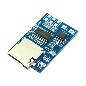 Module MP3 Mono EParthub 2W avec fente pour carte TF 3.75V, garde en mémoire la dernière chanson jouée, 3.4x2.25cm, garantie 1 an - Product Image 1