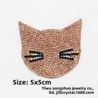 Autocollant auto-adhésif en strass thermocollant Licorne pour chaussures, chapeaux, vêtements, patchs en cristal diamant, applique DIY à repasser