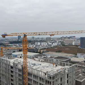 Grue à tour à plateau plat DAHAN QTZ500(8530) de haute qualité, 25 tonnes, avec moteur, portée 85 m, hauteur maximale 350 m, 500 t.m, neuve - Product Image 3