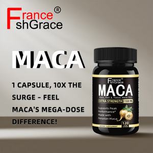 Cápsulas de Extracto de Raíz de Maca Personalizadas, 1500 mg, 120 Cápsulas, Apoyo a la Salud, Cápsulas de Maca para Adultos - Product Image 2