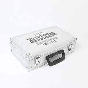 Maletín de aluminio con cerradura, maletín de Metal con espuma ondulada, estuche de transporte de aluminio duro, estuche de <span class=keywords><strong>herramientas</strong></span> portátil para instrumento portátil - Product Image 2
