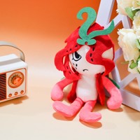 Matériaux écologiques, peluches super douces, série de fruits, créez votre propre peluche, peluches personnalisées en forme de fruit du dragon