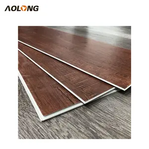 AOLONG Vinyl Luxury Plank Flooring Vinyl Plank Flooring 6 Mil Click Plank High Gloss Vinyl SPC Flooring