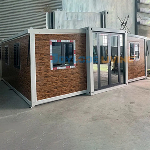 Casa Contenedor Prefabricada Moderna y Expandible de 20 pies/40 pies, Casa Móvil con Balcón en Venta, Sala de Estar, Dormitorio, Entrada, Taller - Product Image 1