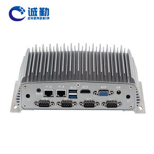 <span class=keywords><strong>2</strong></span> Lan 6 * Com Fanless Mini PC 6th 7th 8th <span class=keywords><strong>Core</strong></span> I3 I5 I7 J4125 N4200 J1900 E3845 6 * USB 1HD/VGA Embedded Industrial Computer Case - Product Image 5