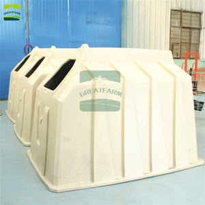 GREAT FARM Plastic Becerro Hutch para la <span class=keywords><strong>venta</strong></span>/Equipo de cría de animales Becerro Hutch/Modern Dairy Farm Equipment Becerro Hutch - Product Image 4