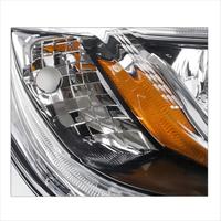 Saivis Nouveaux phares LED chromés 12V pour Honda CR-V 2015-2016 Lumière blanche à 6000K Position avant EX EX-L SE