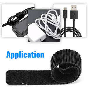 पर्यावरण के अनुकूल दोहरी नायलॉन हुक और लूप केबल संबंध कार्यालय और घरेलू उपयोग के लिए स्व-लॉकिंग गर्मी प्रतिरोधी - Product Image 5