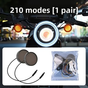 Feu de signalisation de sécurité LED rond, étanche et résistant à la chaleur, pour moto, voiture, véhicule électrique et tricycle (réaménagement) - Product Image 2