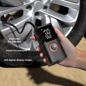 4000mAh xe lốp Inflator kỹ thuật số cho xe đạp xe 150 PSI mini thông minh lốp Inflator Màn hình Màn hình máy bơm không khí có thể sạc lại - Product Image 2