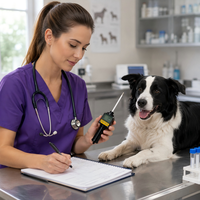 Détecteur d'ovulation canine facile à utiliser pour la référence des dates de reproduction, avec alimentation par piles et longueur de sonde pratique