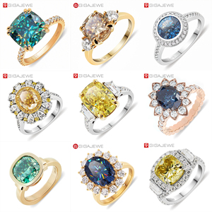 Đá Moissanite tổng hợp trắng, màu D, cắt tròn và kiểu dáng lạ mắt, độ tinh khiết VVS1, bán buôn, có chứng chỉ GRA - Product Image 5