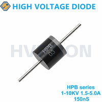 Diode haute tension HPB01 1KV 5A 150nS à courant et puissance élevés pour systèmes de déshydratation du pétrole brut et précipitateurs électrostatiques