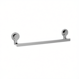 KISSY Porte-serviettes carré chromé 37 cm, accessoire de salle de bain - Product Image 3