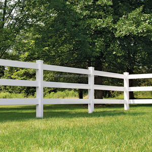 Facile à assembler <span class=keywords><strong>2</strong></span>/<span class=keywords><strong>3</strong></span>/4 pistes PVC plastique vinyle protection pâturage ferme étal pour chevaux - Product Image 5