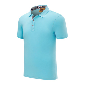T-shirts de <span class=keywords><strong>golf</strong></span> respirants pour hommes séchage rapide ajustement personnalisé votre propre conception 95% coton 5% polo en spandex - Product Image 1