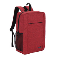 Sac à dos pour ordinateur portable tendance, coupe ajustée, avec fermeture éclair, panneau dorsal respirant, capacité de 15 L, bretelles arquées pour étudiants