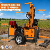 Machine de forage aquatique et aérienne 300M – Rig de forage efficace pour puits d'eau dans les formations rocheuses et les sols durs