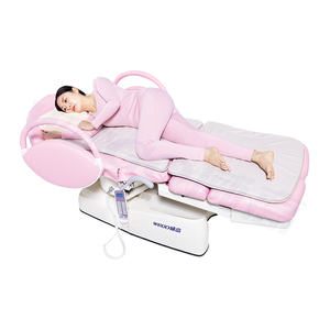 Jinekolojik ayarlanabilir teslimat hastane yatağı hidrolik obstetrik doğum koltuğu ABS kolu ile - Product Image 1