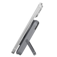 Batterie externe magnétique multifonctionnelle avec logo personnalisé 10000mAh, support pliable, charge sans fil, cadeau pour téléphone portable