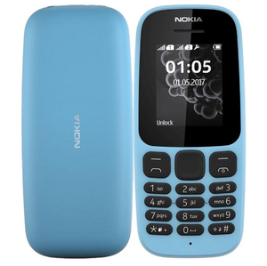 Téléphone à clavier pour <span class=keywords><strong>NOKIA</strong></span> 105 (VERSION 2017) – Téléphone portable débloqué double SIM 2G, modèle barre, pour la vente en gros - Product Image 2