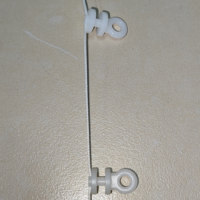 Prix d'usine de coureur de rail de rideau de pli de vague en forme de S en plastique de type unique avec des accessoires