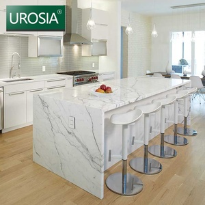 Nhà Máy Giá Trắng Sparkle Nhân Tạo Thạch Anh Đá Phòng Ăn Bàn Top Bếp Counter Tops <span class=keywords><strong>Countertop</strong></span> - Product Image 4