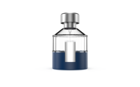 Botol Parfum Kaca Mewah 50ml 100ml Grosir, Desain Kosong dengan Pompa Semprot, Permukaan Hot Stamping, Terbuat dari Kaca Flint