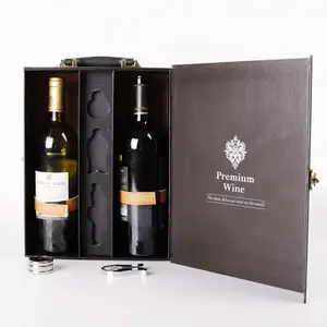 Promotional OEM Golden Supplier Wine Carton Box