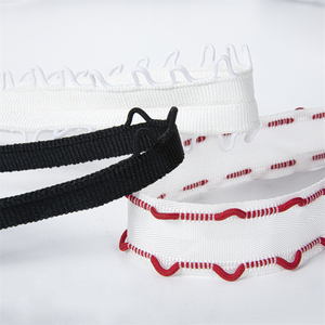 JUDE-Sangle en nylon <span class=keywords><strong>à</strong></span> crochet 3 couleurs pour décoration de mode, bande d'oreille personnalisée, pour accessoires de sac - Product Image 2