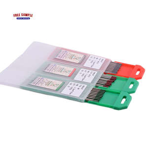 Torche de soudage Tig 1.6/2.0/2.4/3.2mm tiges d'électrode en tungstène Wt20/Wc20/Wl20/Wl15/Wz8/Wp/Wy20/Wr20 en <span class=keywords><strong>acier</strong></span> et cuivre - Product Image 2