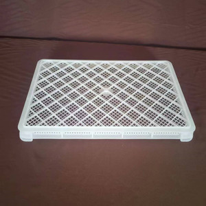 Plateau de séchage ventilé en plastique pour pâtes, design perforé empilable, matériau PP pour fruits et légumes secs - Product Image 6