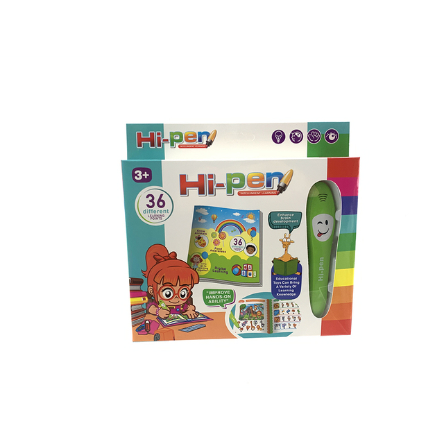 Educational Toy Parent-child Interaction Learning Training Electronic Sound Pen Touch Book Kids Smart Point Reading Pen Toys