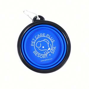 Tazón Plegable de Silicona para Perro con Logotipo Personalizado, Artículo Promocional de Regalo Empresarial, Venta Caliente de Fábrica - Product Image 1