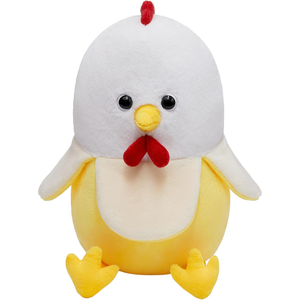 Juguete <span class=keywords><strong>de</strong></span> Peluche <span class=keywords><strong>de</strong></span> <span class=keywords><strong>Pollo</strong></span> con Plátano, Adorable Compañero para Niños y Bebés, Venta al Por Mayor <span class=keywords><strong>de</strong></span> Fábrica - Product Image 1
