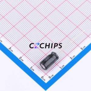 Condensateur électrolytique en aluminium à montage traversant ECR1VLY101MLL063011, montage traversant, D6.3xL11.5mm 100uF 20% 35V 2.5mm - Product Image 2