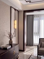 Luminaire suspendu cylindrique en albâtre personnalisé, style moderne et luxueux, lampe à suspension cannelée pour la décoration du hall d'hôtel
