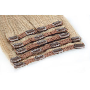 Extensiones de Cabello <span class=keywords><strong>Yamei</strong></span> con Clip, 100% Cabello Humano Remy Indio, 100g/paquete con Trama a Máquina para Todos los Colores - Product Image 4