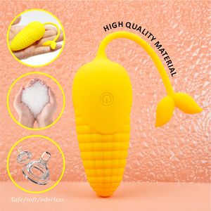 Mini Vibratore a Forma di Mais con Controllo Remoto App, 10 Modalità di Vibrazione, Design Indossabile, Massaggiatore Personale Wireless - Product Image 5