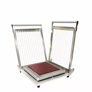 Nhà Máy Giá thanh sô cô la Máy cắt Mozzarella khối pho mát khối lập phương Slicer dây bánh kẹo sô cô la cắt - Product Image 4