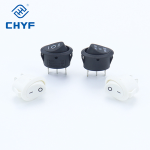 Sakelar Rocker Tahan Air CHYF 20A 250VAC dengan Lampu LED Merah 3Pin SPST ON/OFF untuk Mobil & Kapal Model KCD1 - Product Image 3