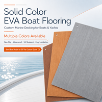 Revêtement de sol pour bateau en mousse EVA de qualité marine, tapis de pont de yacht auto-adhésif, antidérapant, imperméable, découpé sur mesure par CNC