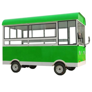 Mini Stainless Steel Food Truck Street Food Cart Snack Food <b>Bike</b> - Product Image 1
