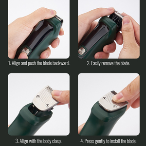 OEM Không Dây Có Thể Sạc Lại Thiết Lập Chuyên Nghiệp Thợ Cắt Tóc Điện Tóc Clipper Kit Mua Trực Tuyến Tóc Tông Đơ Cho Nam Giới Râu - Product Image 3