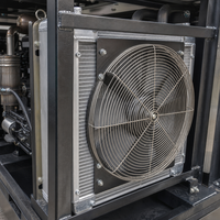 Groupe électrogène diesel à châssis ouvert de 125 kVA pour alimentation de secours d'urgence LINGGE Triphasé 380 V 60 Hz