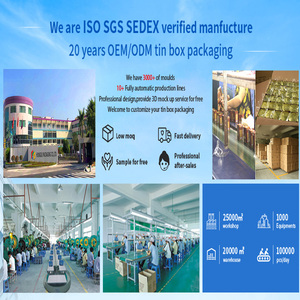 Bán Buôn Biểu Tượng Tùy Chỉnh Trung Quốc Sinh Thái Thân Thiện Với Trà Hộp Sang Trọng Màu Đen Lớn Kín Kim Loại Vuông Trà <span class=keywords><strong>Tin</strong></span> Bao Bì Hộp - Product Image 6