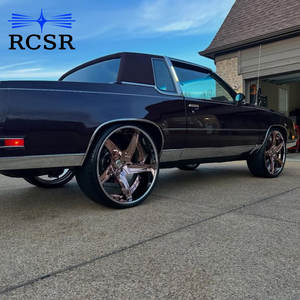 RCSR 6x139.7 22x12 24x14 8x8.5 <span class=keywords><strong>Ruedas</strong></span> Forjadas Deep Dish Forgiatos, Llantas de 22 24 26 28 Pulgadas para Chevrolet Bel Air - Product Image 3