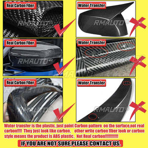 Aileron de coffre arrière en fibre de carbone pour BMW F10 F11 F18 M5 Série 5 2011-2017 – Spoiler arrière et lèvre de carrosserie - Product Image 4